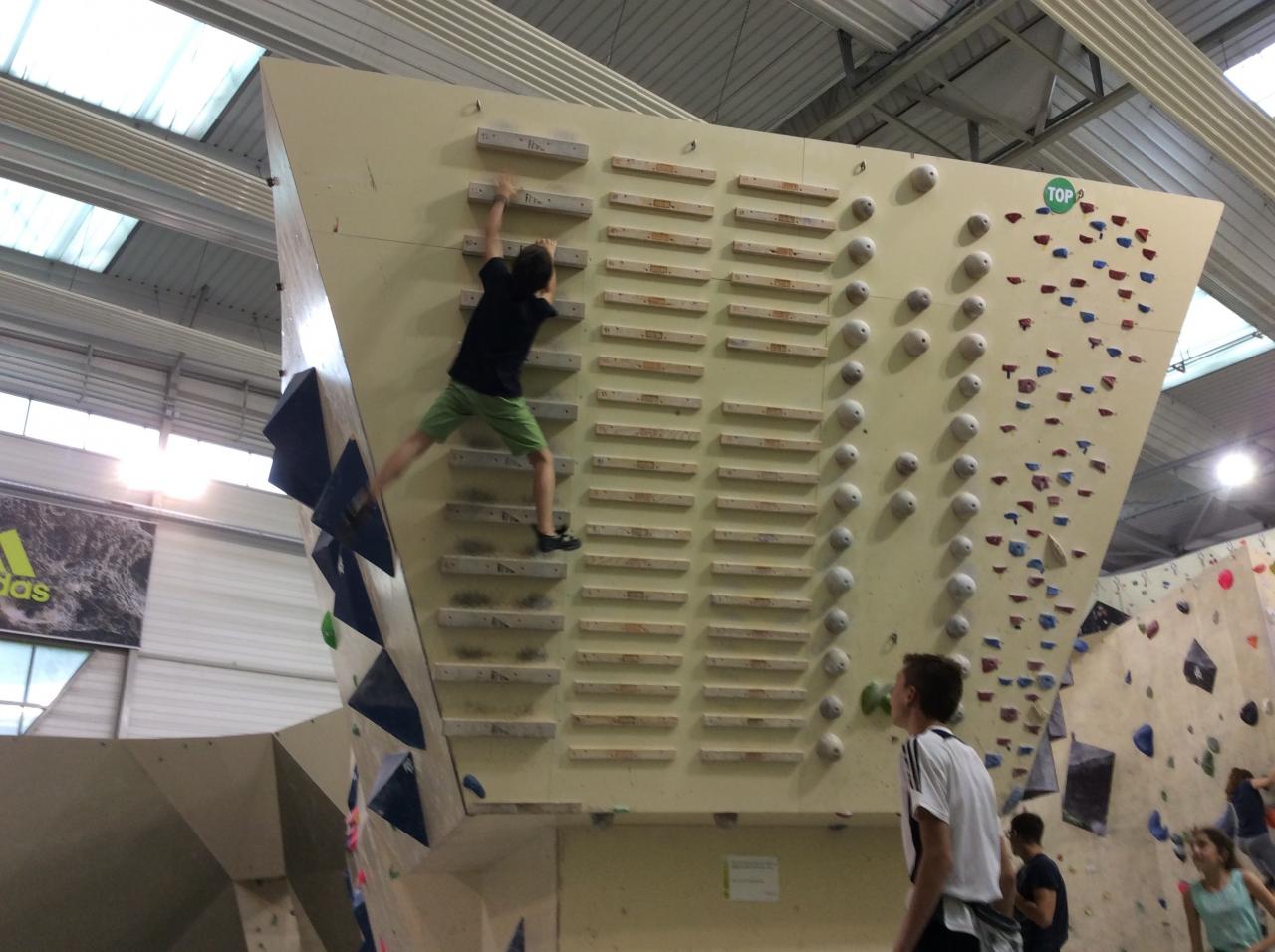 Noé sur le pan Gullich à la salle Karma