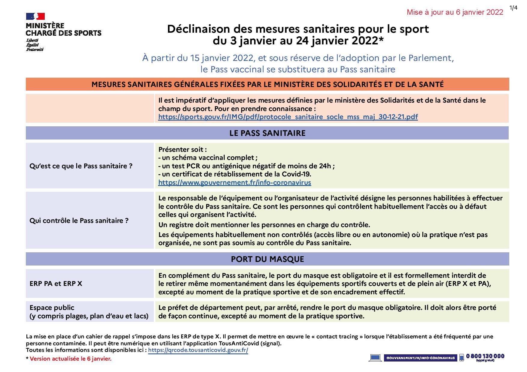 Mesures sanitaires 6 janvier 2022 page 001
